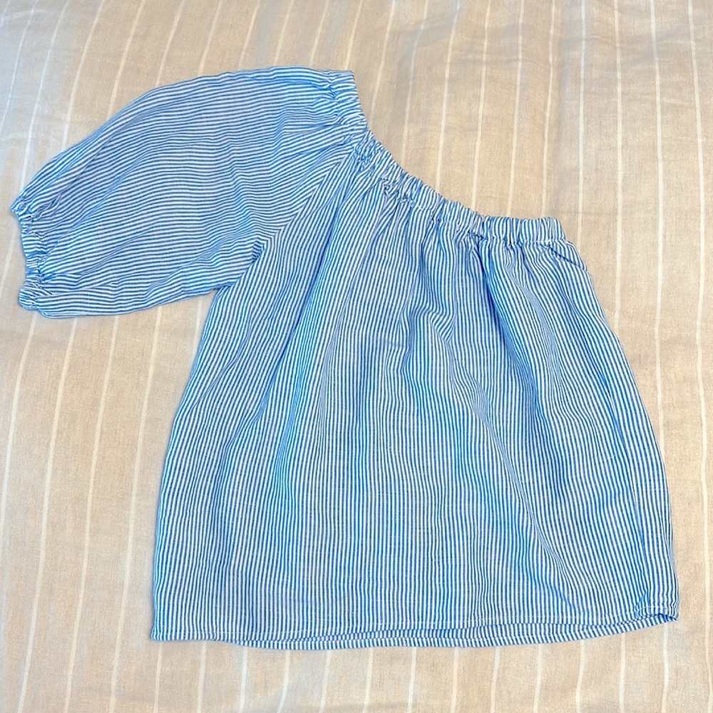 Loft One-Shoulder Blouse